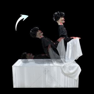 Buy cheap 1m-2m Realistic Robotic Corpse Prop For Haunted Houses And Halloween from wholesalers