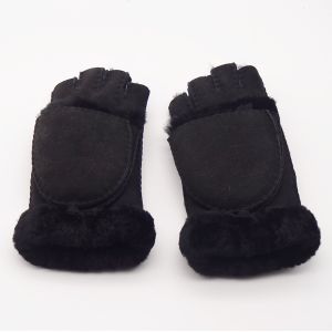 Buy cheap Touch screen multifunctional sheep skins mitten leather mittens with fingers from wholesalers
