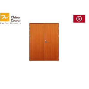 Buy cheap 30mins/60mins Fire Rated Wood Doors With Perlite Board Infilling/ HPL Finish from wholesalers