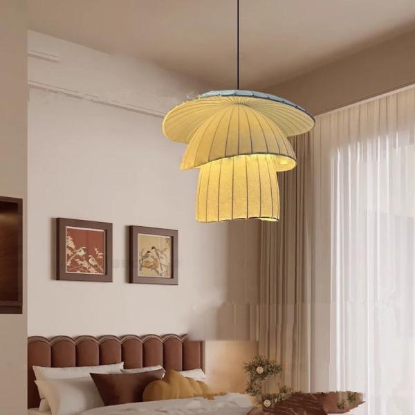 Buy cheap Adjustable Height Modern Pendant Light In Japanese Style Wabi Sabi For Living Room from wholesalers