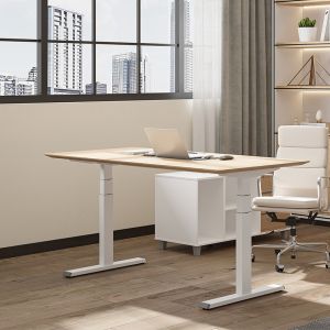 Buy cheap Modern Electric Standing Desk Wood Height Adjustable Standing Desk from wholesalers