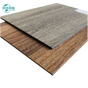 Buy cheap 2440mm Wood Grain External Wall Cladding Pvdf Coating ACP 6mm from wholesalers