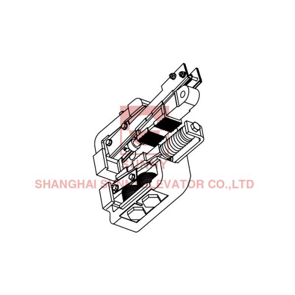 Buy cheap SN-SG-AQ10 Elevator Safety Gear Lift Components With Belleville Spring For Passenger Lift from wholesalers