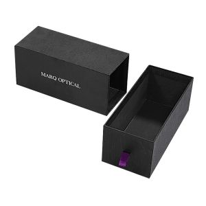Buy cheap Custom Order Slim Paper Cardboard Drawer Gift Box with Foam Insert and Glossy Lamination from wholesalers