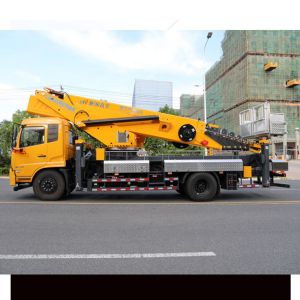 Buy cheap Customized JAC  14m 25m 35m 45m 65m Bucket Truck Aerial Working Platform Telescopic Boom Aerial Work Platform from wholesalers