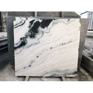Buy cheap Honed Exotic Thick 3cm 30x120cm Panda White Marble Tile from wholesalers