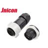 Panel Mount Electrical Round Multi Pin Connectors 3 Pin Power And 9 Pin Signal for sale
