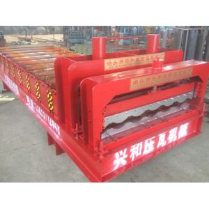 Buy cheap Metal Steel Glazed Tile Roofing Sheet Roll Forming Machine from wholesalers