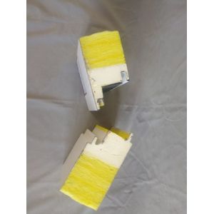 Buy cheap Modern Fibreglass Foam Sandwich Panel Insulation Board 64kg/M3 from wholesalers