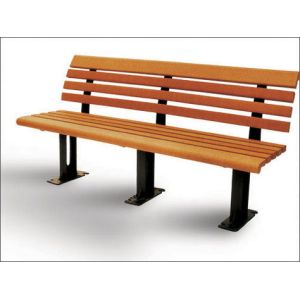 Buy cheap China LFurniture Metal Frame Wooden Bench with Back Plans-12 from wholesalers