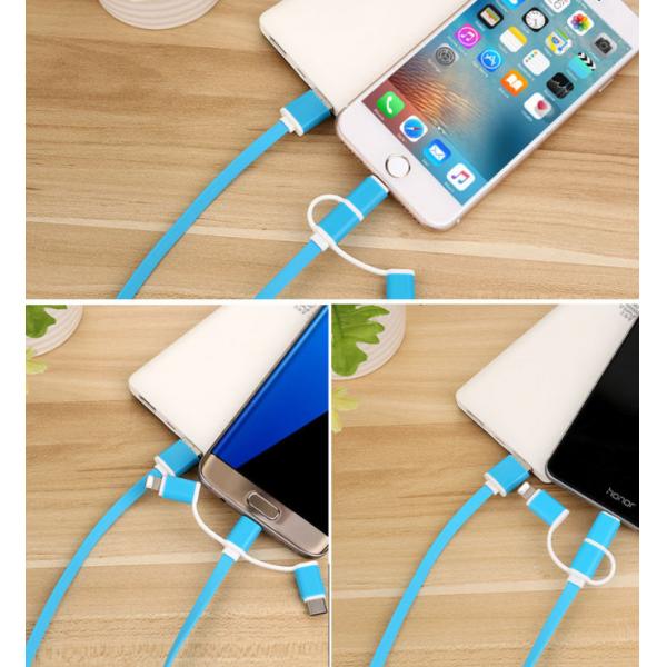 Buy cheap Black Gold USB Data Transfer Cable Dust Proof Double Sided Fast Charging from wholesalers