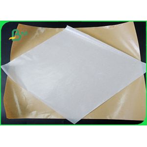 Buy cheap Disposable PE Coated Food Grade Brown Paper , Recycled Brown Paper Roll from wholesalers