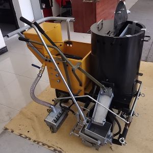 Buy cheap Hand pushing thermoplastic pavement line making equipment from wholesalers