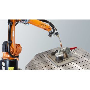 Welding KR210 Used Kuka Robot GBS Robot Linear Track Rail