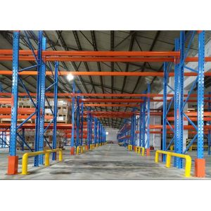 Steel Structure Very Narrow Aisle Racking VNA Pallet Selective Racks Stable