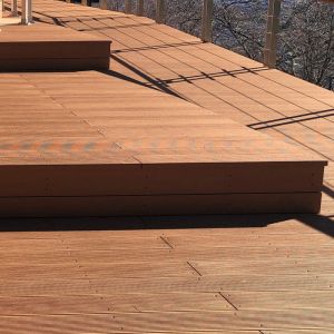 Buy cheap Composite WPC Decking Panel Material slip resistant And Eco Friendly from wholesalers