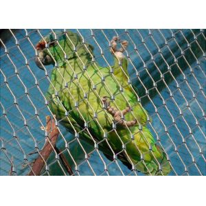 Buy cheap Customized Flexible Stainless Steel Aviary Mesh with 30x30 mm Hole and 1.5 mm Wire for Bird Netting from wholesalers