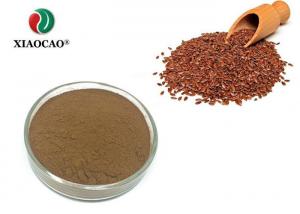 Buy cheap Common Flax Seed Powder / Flax Lignans Extract 20% Prevent Blood Clots product