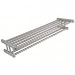 Buy cheap Nicke SN003-04 Bathroom Towel Shelves With Double Towel Bars SUS304 Brushed from wholesalers