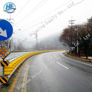 Buy cheap PU EVA Road Safety Highway Guardrail With Galvanized Beam from wholesalers