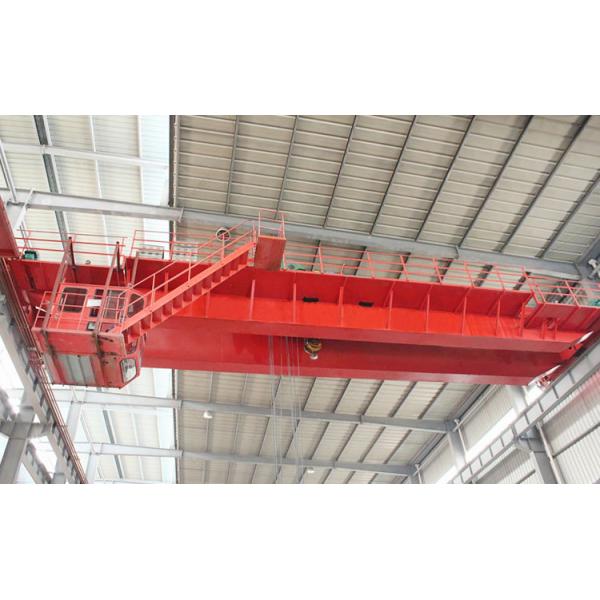 qd model 5 ton double girder beam overhead crane heavy trolley