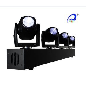 Buy cheap 4 PCS 10W Mini W / RGBW 4 IN 1 DMX LED Moving Head sharpy beam Bar lighting from wholesalers