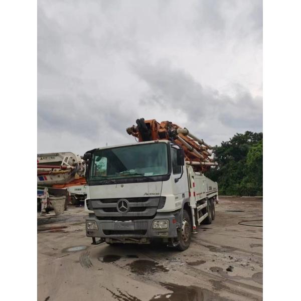 Buy cheap 2014 Zoomlion 49 Meter on Benz with Cylinder Type Structure and Feeding Height 1540 from wholesalers