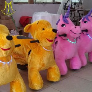 Hansel lower price China animal scooters for sale toys plush motorized animals