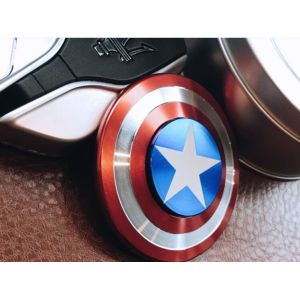 Captain America Si3n4 hybrid ceramic bearing fidget spinner,hand spinner 1114