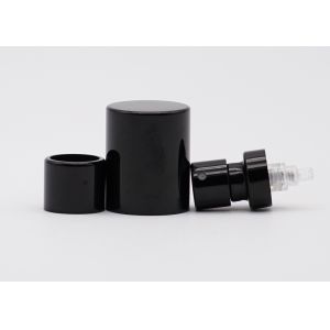 Buy cheap Shiny Black FEA15 Perfume Spray Pump Collar And Cap Match With Perfume Bottle from wholesalers