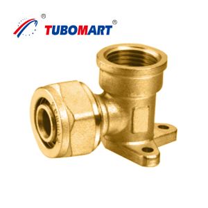Buy cheap 12mm Compression Pex Fittings Chrome Plated Compression Brass Fitting from wholesalers