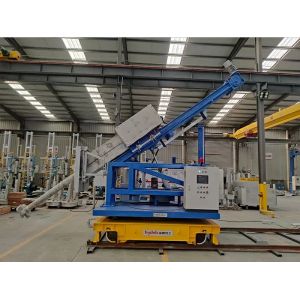 Strong Mechanical Easy Operate Rotary Degasser Movable Degassing Machine