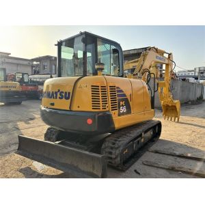 Buy cheap PC56-7 Second Hand Komatsu Excavators 5.5 Ton Used Mini Digger from wholesalers