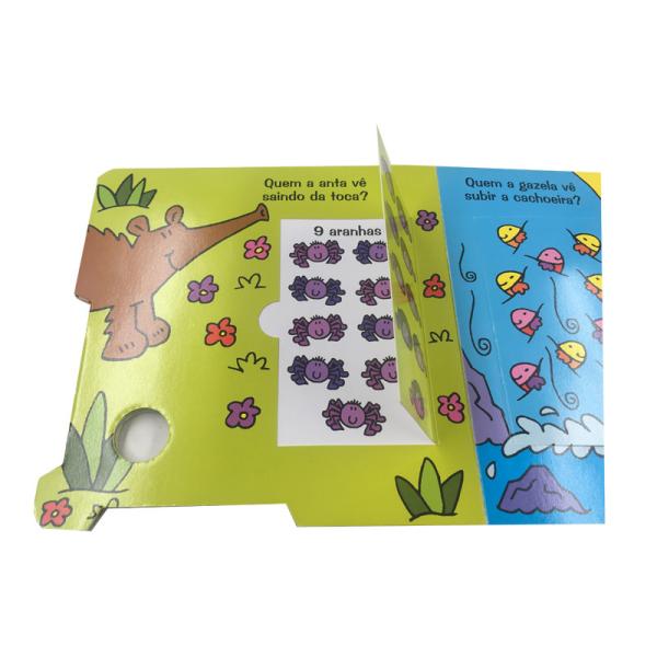 Buy cheap Professional Paper Printing Services Board Book With Puzzles Cardboard from wholesalers