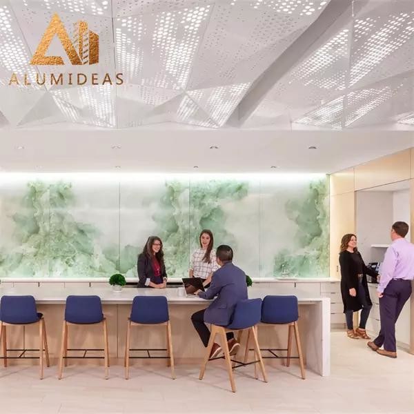 Quality Custom Aluminum Perforated Ceiling Design for sale