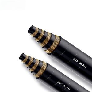 Buy cheap EN 856 4SH Steel Wire Spiral Hydraulic Hose Pipe With Solid Structure product