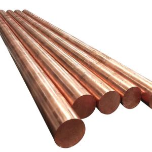 Buy cheap 99.9% Purity Customized Straight Copper Bars / Rod  C11000 C10200 from wholesalers