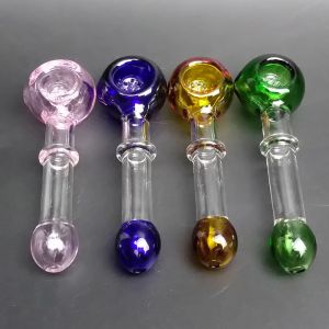 Buy cheap High End Pyrex Glass Hand Pipe Colorful Design With Filters Screen from wholesalers