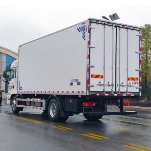 Customized HOWO 4X2 Brand New 15Tons Refrigerated Trucks Van Refrigerator Truck