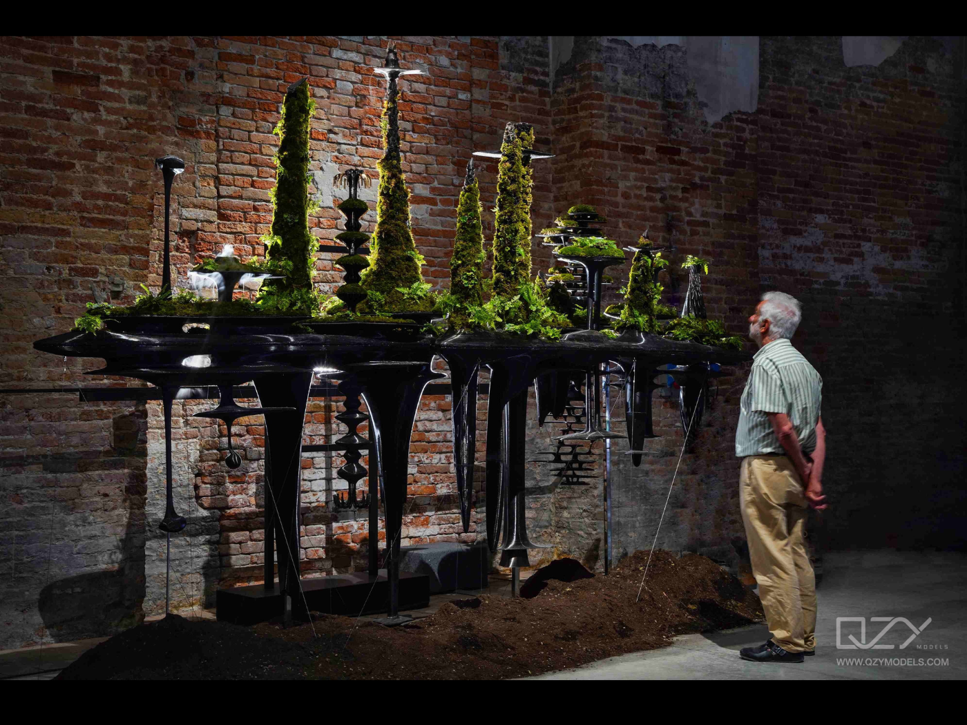 Sky City Architectural Model - 19th Venice Architecture Biennale China Pavilion