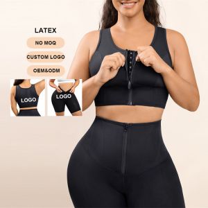 Buy cheap OEM Accepted High Waist Women Slimming Tummy Control Latex Waist Trainer Vest S-3XL from wholesalers