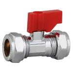 Buy cheap 15 Mm Chrome Plated Ball Valves Brass Mini from wholesalers