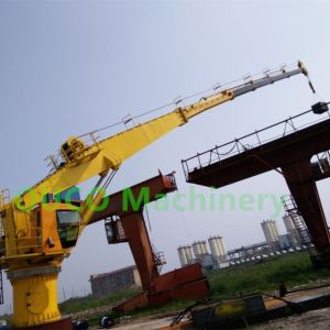 Buy cheap 3t Telescopic Boom Hydraulic 40m Offshore Pedestal Crane from wholesalers
