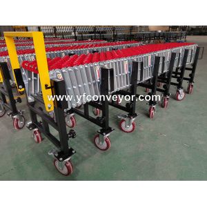 Buy cheap Flexible Plastic Expandable Gravity Skate Wheel  Roller Conveyor from wholesalers
