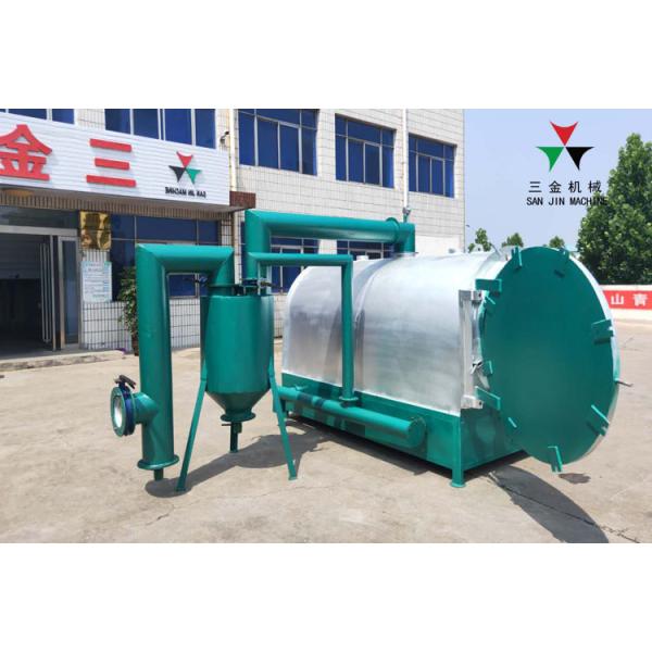 Quality 2000kg/24h Smokeless Charcoal Carbonization Furnace for sale