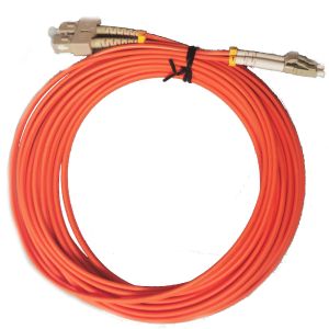 Buy cheap MM DX SC UPC to LC UPC Optical Fiber Patch Cord 3.0mm 10m62.5/125 from wholesalers