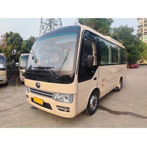Buy cheap 15-23 Seats Used Mini Bus , LHD Second Hand Minibus With Manual Transmission from wholesalers