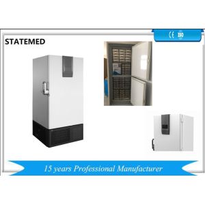 7" Touch Screen Upright Laboratory Deep Freezer CFC Free Direct Cooling