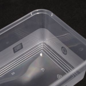 Customized Fast Food Box PP Lunch Box Stackable for Easy Transport