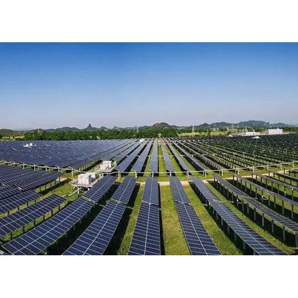 Buy cheap Concrete Solar Panel Ground Mount Solar Tracking System Backtracking function from wholesalers